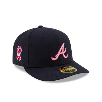 Atlanta Braves Gorra | New Era MLB Mother's Day Low Profile 59fifty Fitted Cap Mexico - Azules